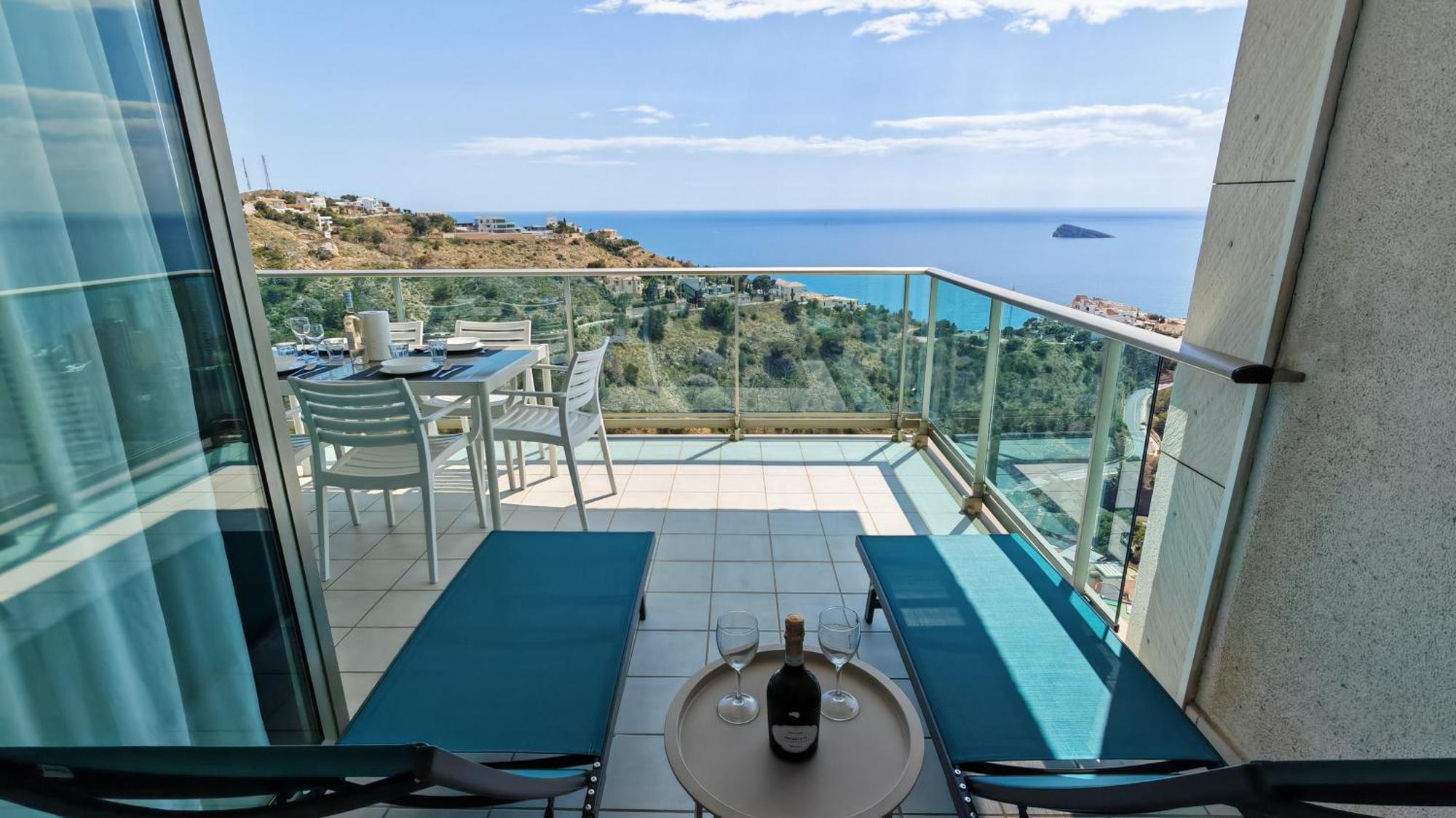 Benidorm High Rise Apartments - Sea Views - Torre Lugano Luaran gambar
